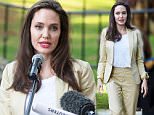 Angelina Jolie speaks about sexual violence in Nairobi