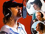 Stars snapped recording Grenfell Tower charity single