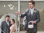 Adult guy serves as 'flower man' for his cousin's wedding