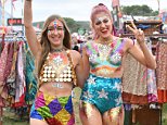 Crowds gather as first acts take to the Glastonbury stage