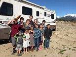 Kellogg family are on a five-year road trip with 12 kids