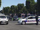Man drives into police vehicle on Champs-Elysees