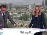 Newsreaders collapse into giggles after slip of the tongue