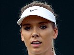British wildcard Katie Boulter in senior Wimbledon debut