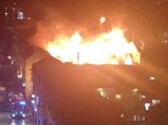 60 firefighters tackle 'huge blaze' at Camden Lock Market