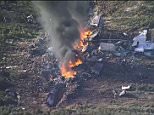 Marines airplane crashes in Mississippi killing 16 people