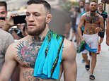 Conor McGregor shops shirtless in Beverly Hills