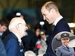 Duke of Cambridge attends Battle of Britain air display