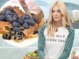 Fearne Cotton appears to undercook an omlette
