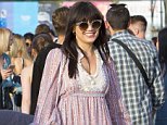 Daisy Lowe makes a carefree appearance at Lovebox