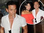 Bruno Tonioli enjoys a night on the town with Lizzie Cundy