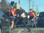 Merrylands road rage dispute turns into brawl in Sydney