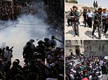 Clashes between Palestinians, Israeli police in Jerusalem
