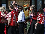 Football mascot Bradley Lowery´s `loving smile´ remembered at funeral service