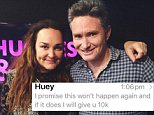 Hughesy vows to pay Kate Langbroek $10k if he's late again