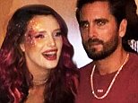 Scott Disick with Bella Thorne for first time in a month