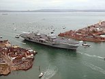 HMS Queen Elizabeth to reach Portsmouth this morning