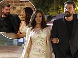 Nick Knowles gazes lustfully at Pascal Craymer on date