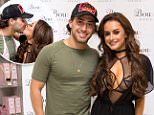 Love Island's Amber and Kem at Boux Avenue launch