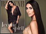 Kim Kardashian emulates Cher for Harper's Bazaar Arabia