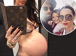 Clementine McVeigh showcases blooming baby bump