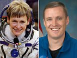 Two astronauts with family in Texas to return from space