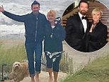 Hugh Jackman and wife wave goodbye to American summer
