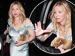Courtney Love wears silk gown at GQ Men of the Year Awards