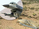 Fate of pilot unknown as F-16 military jet crashes