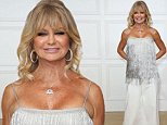 Goldie Hawn stuns 71 tasseled white dress