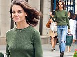 Katie Holmes beams in NYC after Jaime Foxx romance reveal