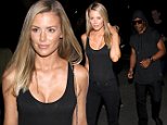 Eddie Murphy's partner Paige Butcher is sexy in a tank top