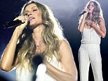 Supermodel Gisele dazzles as she sings on stage in Rio