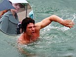 Aidan Turner's stuntman spotted swimming on Poldark set