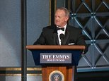 Sean Spicer helps Colbert mock Trump at the Emmys