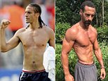 Rio Ferdinand transformed from lean to body-building boxer