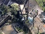Video shows dump truck crash in Heathmont Melbourne