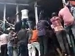 At least 21 crushed to death in Mumbai station stampede