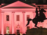 White House lights up pink for breast cancer awareness