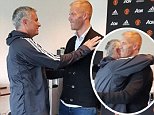 Gudjohnsen enjoys reunion with ex-Chelsea boss Mourinho