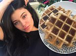 'Pregnant' Kylie Jenner posts image of waffle breakfast