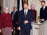 Prince Harry kicks off his first official visit to Denmark
