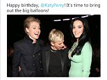 Ellen DeGeneres slammed for Katy Perry tweet about breasts