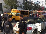 'Multiple injured' in Manhattan shooting and truck ramming