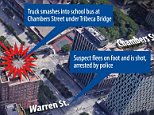 How truck terrorist mowed down his victims over 17 blocks