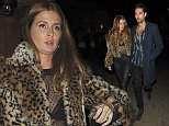 Millie Mackintosh worse for wear on Kensington night out