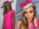 Melbourne Cup 2017: Rebecca Judd wears vibrant pink frock