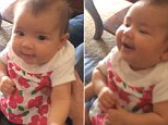 Father tells baby she will be 'daddy's girl forever'