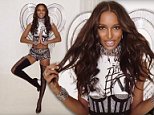 Jasmine Tookes shows off her Victoria's Secret Angel wings