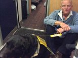 Blind man forced to sit on the floor of a Virgin train